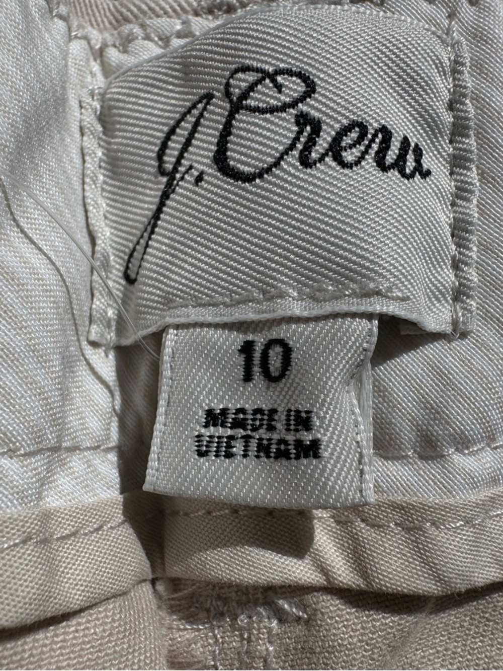 J Crew Classic Women's tan Chino Shorts - Picture 2 of 5